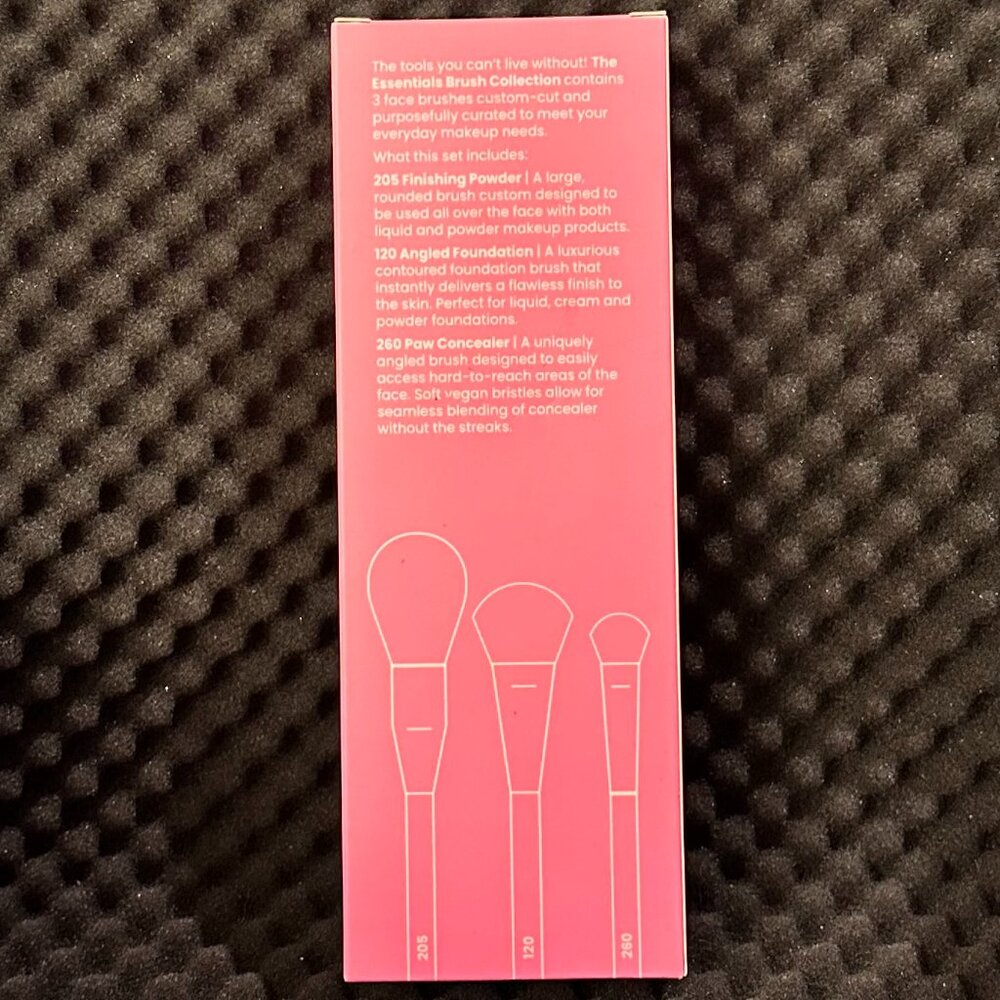 Half Caked The Essentials: Face Collection 3 Piece Brush Set - Picture 4 of 8